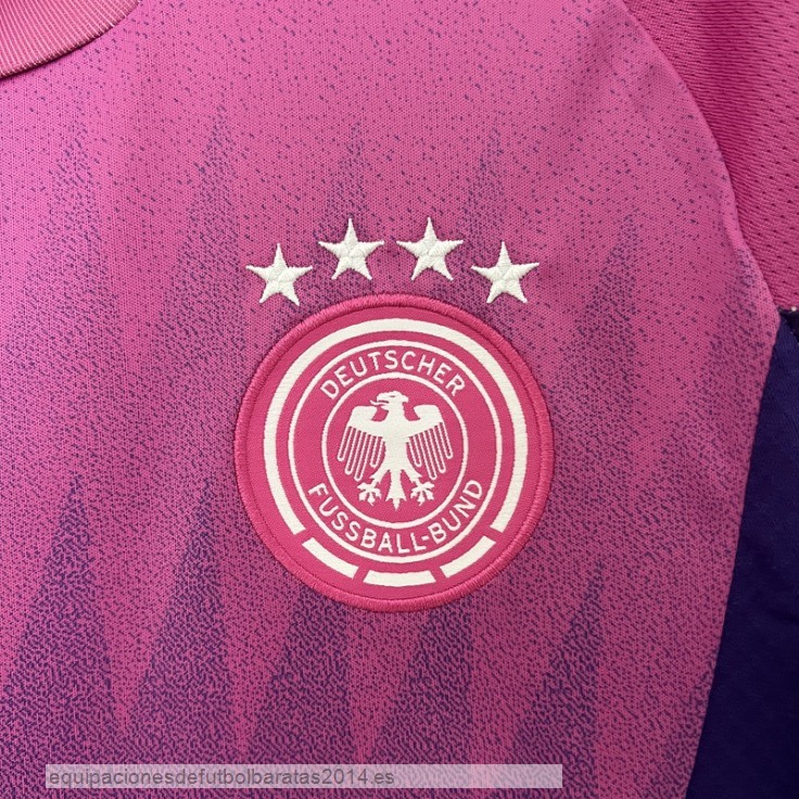 Nuevo 2ª Camiseta Mujer Alemania 2024 Purpura Baratas